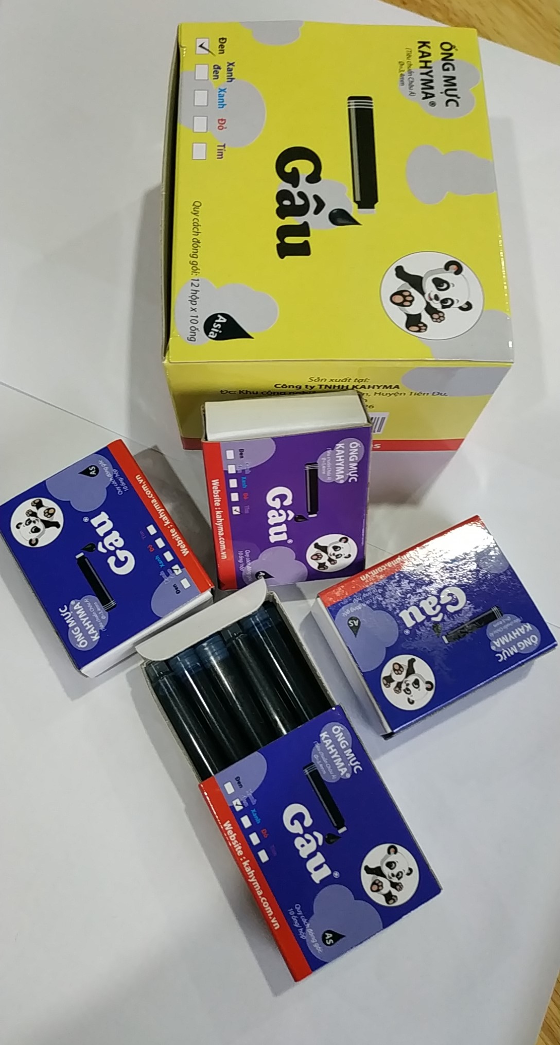 Ống mực gấu ( Loại to đường kính 3.4mm ), Mã SP: KHG002