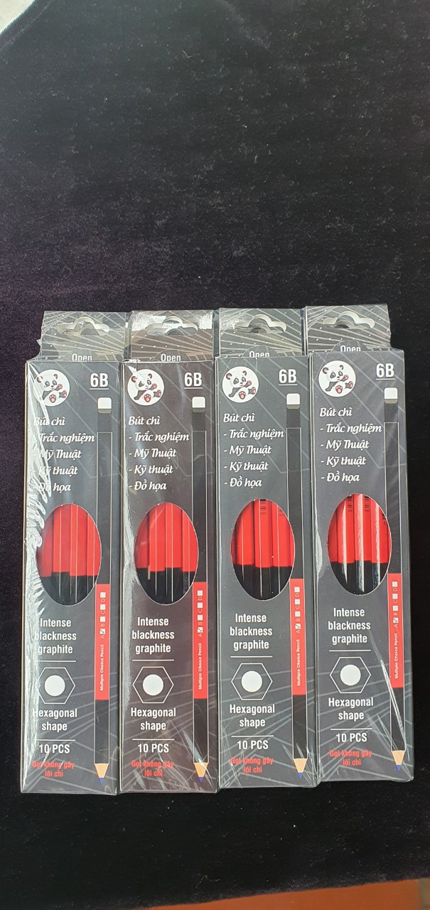 Bút chì trắc nghiệm 6B